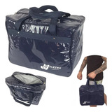 Bolsa Térmica 18 Litros Lanche Bebida Praia Cerveja 25 Latas Cor Azul