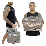 Bolsa Térmica 18 Litros Lanche Bebida Praia Cerveja 25 Latas Cor Prata