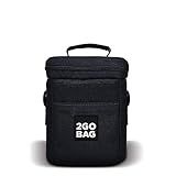 Bolsa Térmica 2goBag 4All Fun Kids Para Marmitas Black