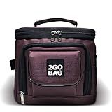 Bolsa Térmica 2goBag SPORT Mid Conserva Alimentos Cor Marsala Marsala