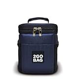 Bolsa Térmica 2goBag SPORT Mini Conserva Alimentos E Suplementos Navy