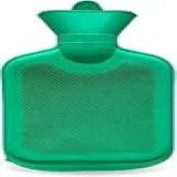 Bolsa Térmica 2L Para Compressa Quente E Fria Alívio De Dores Cólicas E Lesões Material Resistente Com Fechamento De Rosca Ideal Para Uso Doméstico E Viagens Verde 