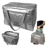 Bolsa Térmica 39 Litros Grande Cerveja Lanche Praia Com Alça