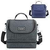 BOLSA TERMICA C 2 COMP CONCEPT MAIS Cor Preto