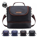 Bolsa Térmica C 2 Compartimentos Academia Marmita Lancheira