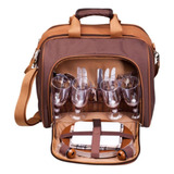 Bolsa Termica Com Kit Picnic 17l 4 Pessoas Camping Guepardo
