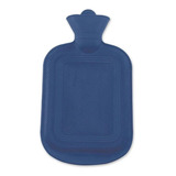 Bolsa Térmica Compressa Água Quente Fria 1l Em Borracha Azul