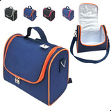Bolsa Térmica Fitness Lancheira Feminina Marmita Mochila