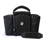Bolsa Térmica Fitness Top Preta Marmita Academia Dieta