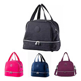 Bolsa Térmica Lancheira Porta Marmita Fitness 2 Partes Alça