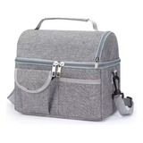 Bolsa Térmica Marmita Lancheira Trabalho Fit Latas Alimentos