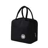 Bolsa Térmica Para Marmita Ou Lancheira Com Capacidade De Até 6 Litros Fitness Viajens Cor Preto