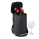 Bolsa Térmica Para Transporte Vinho E Bebidas Frio Ou Quente