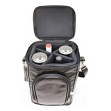 Bolsa Térmica Para Vinho Wine Deluxe Marrom Para 4 Garrafas