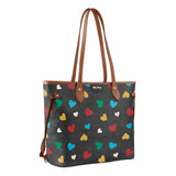 Bolsa Tiracolo Totebag Betty Boop Semax Bp2906 Preto Color