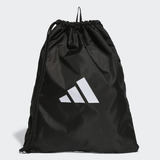 Bolsa Tiro L Gymsack Black White adidas Cor Preto