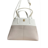 Bolsa Tommy Hilfiger branca Com Cinza Import da Florida