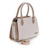 Bolsa Tote Feminina Bicolor Varias Cores