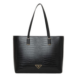 Bolsa Tote Shopping Bag Feminina Rafitthy 28 15243 Cor Preto