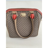 Bolsa Tote Victor Hugo Corsa Feminina Canvas Preto marron