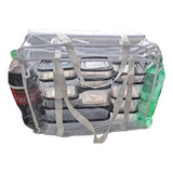 Bolsa Transparente Presidio Sacola Jumbo Grande Reforçada