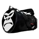 Bolsa Transversal Academia Mochila Kimono Muay thai Gorilla Cor Preto Cor Da Correia De Ombro Mesma Da Bolsa Desenho Do Tecido Liso