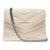Bolsa Transversal Maria Milão Matelassê Color Branco