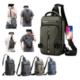 Bolsa Transversal Tático Tiracolo Tablet Pochet Impermeável