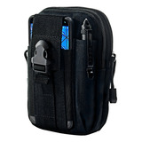 Bolsa Transversal Tira Colo Pochete Cintura Ombro Alça Cor Preto Wicopet Bolsa Porta Objeto Celular Carteira Pochete Cinto Multiuso