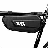 Bolsa Triangular De Quadro Para Bike Refletiva Prova D água