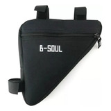 Bolsa Triangular Para Bike Para Quadro Bag Case Ciclismo Mtb Cor Preto