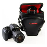 Bolsa Triangulo Canon Super Zoom T3 T4 T5 T6 T7 T5i T6i T7i