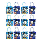 Bolsas De Presentes Reutilizáveis Para Festas Disney Mickey