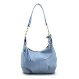 Bolsas Femininas 100 Couro Legitimo Macio Grife Lirom Modelo Bl880 Sacola Com Alça De Ombro Luxuosa