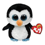 Bolsinha Mochilinha Infantil Pelúcia Pinguim Beanie Boos P