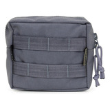 Bolso Tático Para Colete Modular Cinza Bandeirante Forhonor