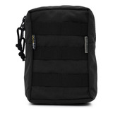 Bolso Tático Vertical Modular Forhonor 1000d Black Cor Preto