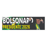 Bolsonaro 22 Adesivo Oficial 30x10cm Kit
