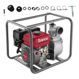 Bomba A Gasolina Branco 4t Autoescorvante 2x2 5 5hp Bb0