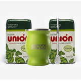 Bomba Aço Inox Cuia 250ml Tereré Chimarrão Mate In Box