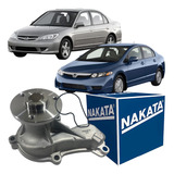 Bomba Água Original Nakata Honda New Civic 2006 À 2012