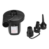 Bomba Ar Portátil Mini Compressor 3 Bicos Colchão Inflável