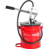 Bomba Balde Graxa Engraxadeira Graxeira Manual 7kg Engraxar
