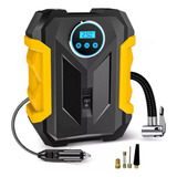 Bomba Compressor De Ar Digital Calibrador De Pneu Portátil