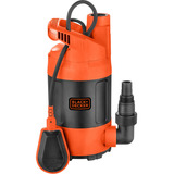 Bomba D água Submersível 0 5hp Bdxwpsffsp40 Black Decker Cor Laranja preto 220v