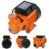 Bomba De Agua Periferica Para Cascatas Cisternas Irrigação 220v 1 2hp Profundidade 1