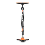 Bomba De Ar C Manômetro Chão Bicicleta 160psi Atrio Bi231 Cor Preto