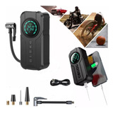 Bomba De Ar Encher Pneu De Carro Bike Moto Digital Portátil