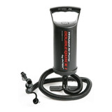 Bomba De Ar Manual Com 3 Bicos Double Quick I Intex Preto
