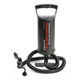 Bomba De Ar Manual Double Quick I C 3 Bicos Preto Intex